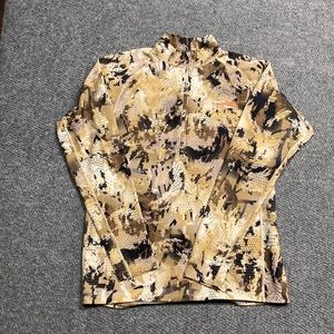 Mens Sitka Merino Heavyweight Half Zip - L